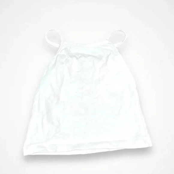 4/$20 Lubo & Clever Spaghetti Strap  White Shirt - Picture 3 of 4